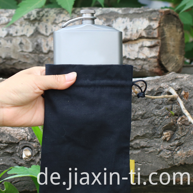 titanium hip flask